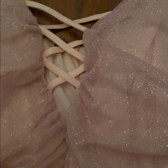 A pink glitter dress - Picture 2 of 2